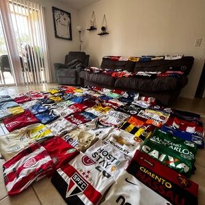 Soccer Jersey Collection (128 jerseys)
